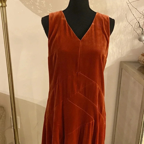 Lafayette 148 New York velvet asymmetrical dress size 6 - Picture 7 of 11